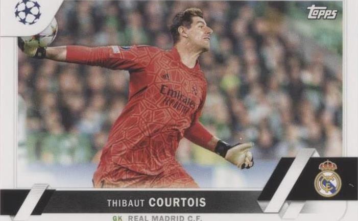 2022-23 Topps UEFA Club Competitions Thibaut Courtois #63