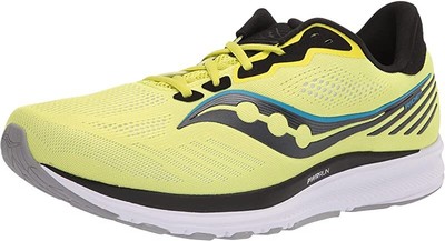 

Мужские беговые кроссовки Saucony Ride 14, цитрусовый/черный, 11,5 D(M) США, Citrus/black