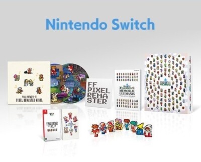 Nintendo Switch Final Fantasy I-VI Pixel Remaster FF 35th