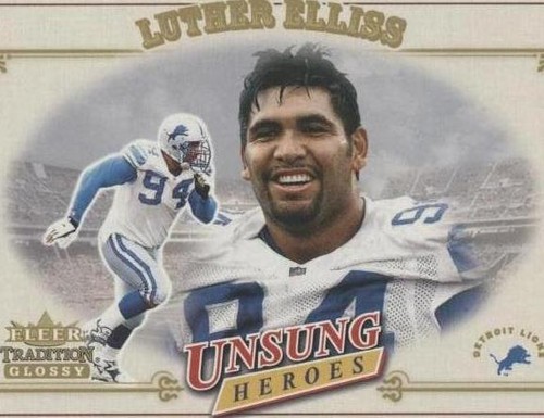 2001 Fleer Tradition Glossy Luther Elliss #337