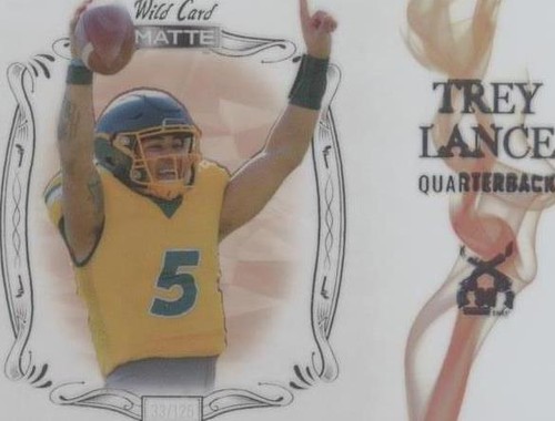 2021 Wild Card MATTE Trey Lance #MSG-6