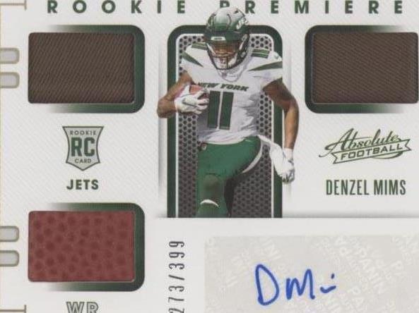 2020 Panini Absolute Denzel Mims #223