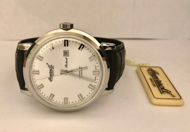 Pre-owned Ingersoll Rand Ingersoll 1892// In8005 Sl White Dial Automatic Men's Watch - Limited Edition