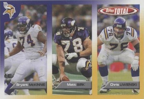 2005 Topps Total Bryant McKinnie Chris Liwienski Matt Birk #407