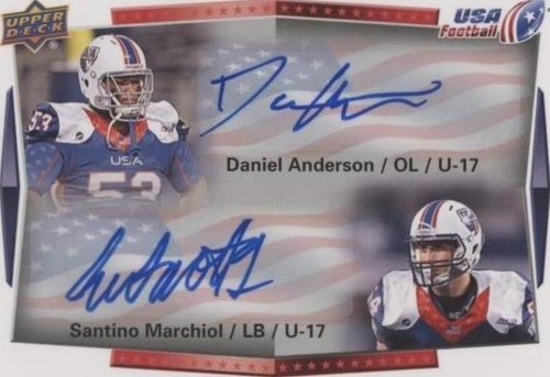 2015 Upper Deck USA Football Daniel Anderson Santino Marchiol #121