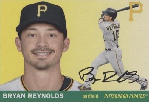 MLB 1st BRYAN REYNOLDS　ゴールドref auto 2020 Topps Gold Bryan Reynolds Rookie Cup Rc #617 numbered #1820
