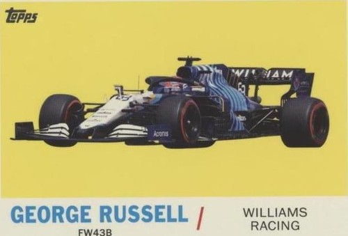 2021 Topps Formula 1 - George Russell #T61-GR