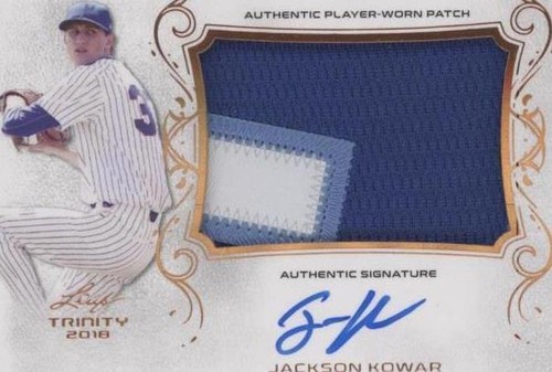 2018 Leaf Trinity - Jackson Kowar #PA-JK1