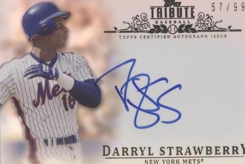 2013 Topps Tribute - Darryl Strawberry #TA-DST