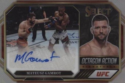 2023 Panini Select UFC - Mateusz Gamrot #OA-MGR