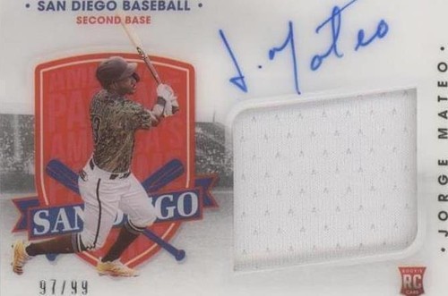 2021 Panini Chronicles - Jorge Mateo #PMS-JM