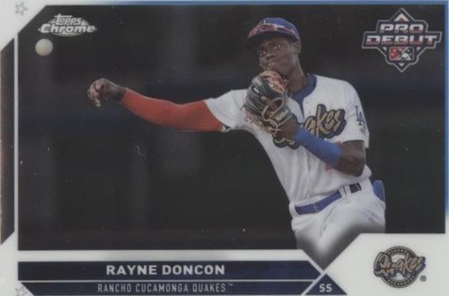 2023 Topps Pro Debut - Rayne Doncon #PDC-23