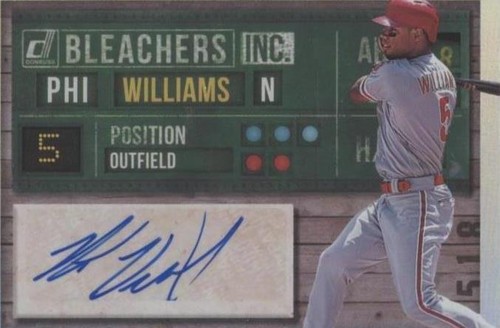 2019 Panini Donruss - Nick Williams #BI-NW