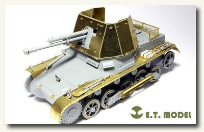 ET Model 1/35 WWII Panzerjager I 4.7cm Pakt Detail Set for Dragon 6230
