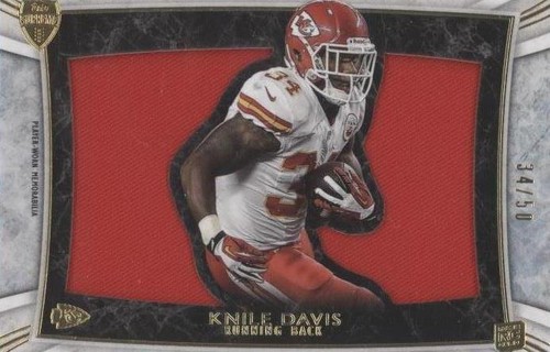 2013 Topps Supreme Knile Davis #SRDC-KD