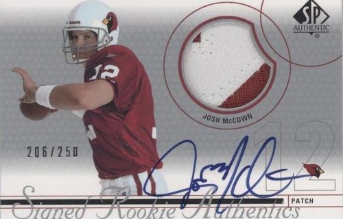 2002 SP Authentic Josh McCown #244