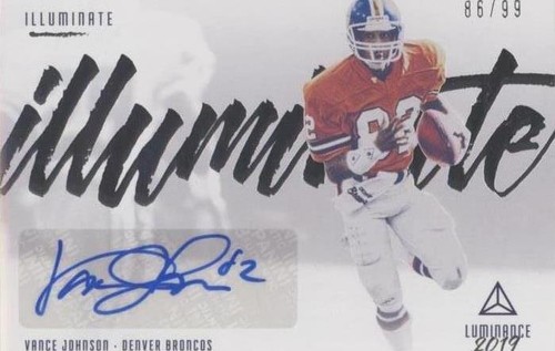 2019 Panini Luminance Vance Johnson #ILL-VJ