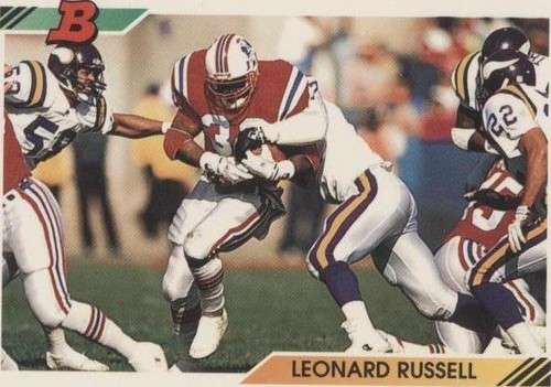 1992 Bowman Leonard Russell #30