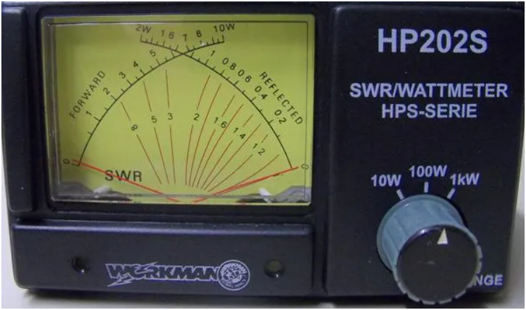 Workman HP202S Cross Needle SWR/Watt Meter, Power Meter -1000 Watt & 50 Ohm NEW