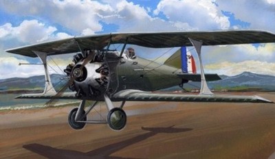 Blériot-SPAD S-51 Fighter Desk Kiln Dry Wood Airplane New Model Small Scale 1/32