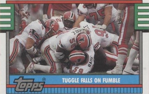 1990 Topps Jessie Tuggle #514