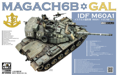 1/35 AFV Club 35S92 Magach 6B GAL IDF M60A1 Patton Plastic Models kits