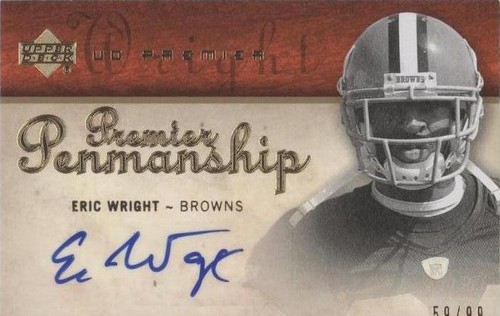 2007 UD Premier Eric Wright #PP-EW