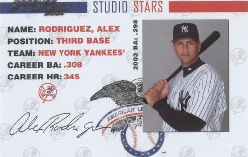 2004 Donruss Studio - Alex Rodriguez #SS-2