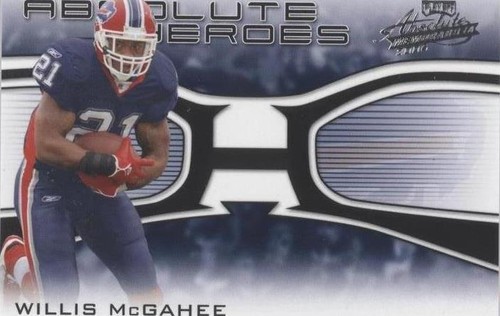 2006 Playoff Absolute Memorabilia Willis McGahee #AH-3