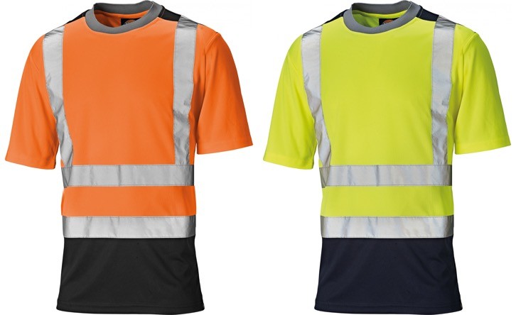 SA22081 Dickies High-Visibility Two-Tone T-Shirt