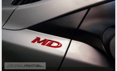 Detail Part 3D Emblem 2Types 91mm 1EA For Hyundai Elantra AD