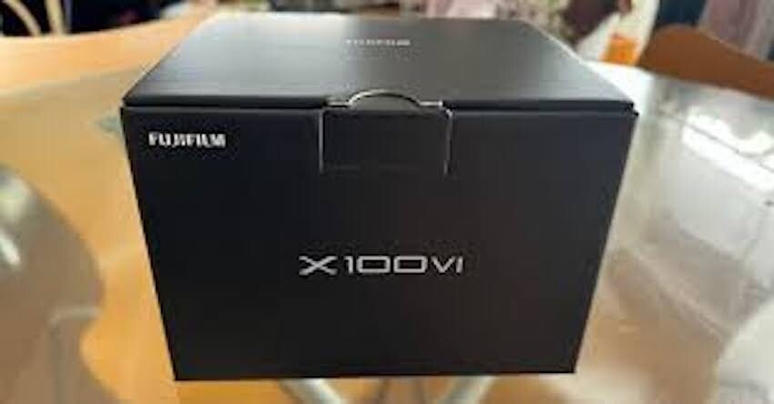 FUJIFILM X100VI Compact Digital Camera Black From JAPAN