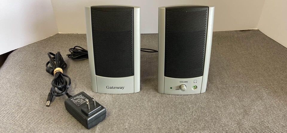 Gateway Computer Speakers  Model:Edison2.0 P/N 7004408