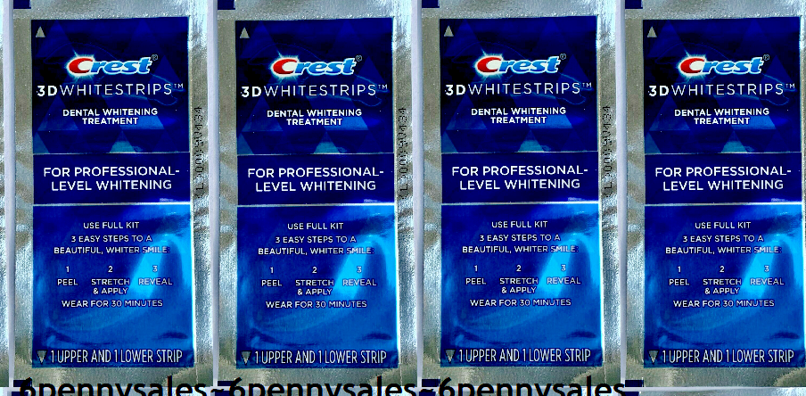 *Crest LUXE 3D White Professional Effects Whitestrips Teeth Whitening Strips NEW