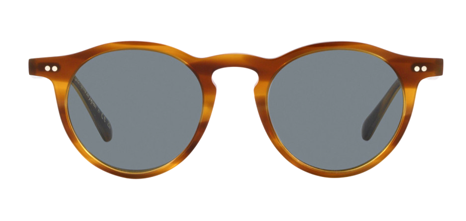 Pre-owned Oliver Peoples Op-13 Ov5504su 1753r8 Sycamore/indigo Photochromic 49 Sunglasses In Blue
