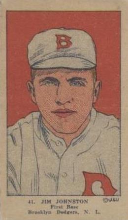 1923 Little Wonder Picture Series Strip Cards - W515-1 - Jimmy Johnston #41