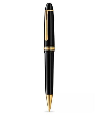 Механический карандаш MontBlanc Meisterstuck Classique, черный/золотой