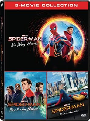 New Spider-Man Triple Feature: Homecoming, Far from Home & No Way Home (DVD)
