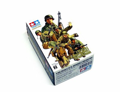 Tamiya Military Model 1/35 U.S. Assault Infantry Figure B Scale Hobby 26007
