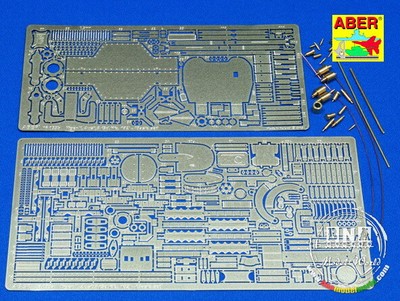 Aber Photo-etched parts for 1/16 Tiger II Henschel for Tamiya/Trumpeter 16033