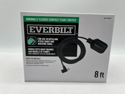 Everbilt Wide-Angle Normally Closed Contact Float Switch EBNCFS
