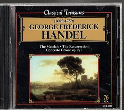 Classical Treasures: George Frederick Handel - Audio CD - VERY GOOD