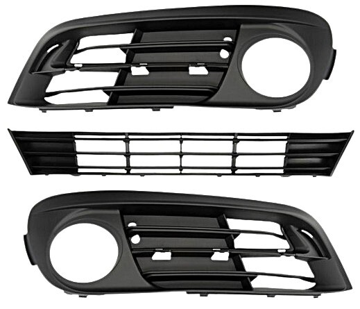 Set LÃ¼Ftungsgitter Gitter StoÃStange Vorne FÃ¼R Bmw 5 F10/11 Modern Line 14-08.17