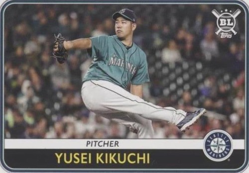 Yusei Kikuchi ボブルヘッド 16 2020 Topps Big League Blue Yusei Kikuchi #16 | eBay