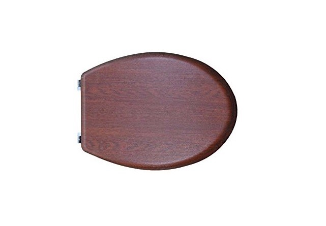 CopriWater Copri Water Sedile WC Bagno Universale Cerniere Acciaio Cilegio dfh