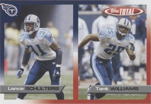 2005 Topps Total Lance Schulters Tank Williams #71