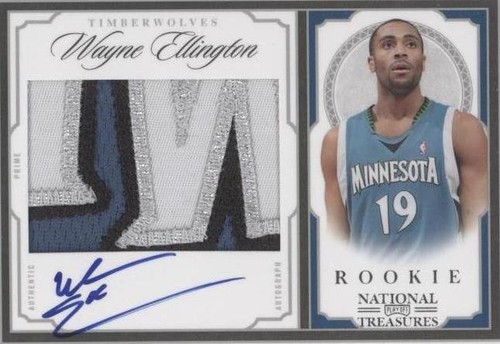 2009-10 Playoff National Treasures - Wayne Ellington #226