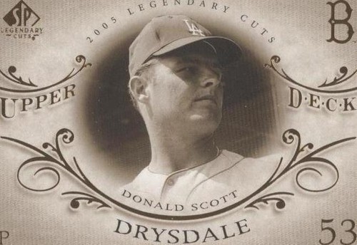 2005 SP Legendary Cuts - Don Drysdale #18