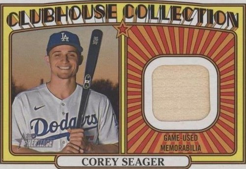 2021 Topps Heritage High Number - Corey Seager #CC-CS