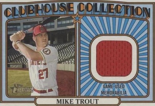 2021 Topps Heritage - Mike Trout #CCR-MT